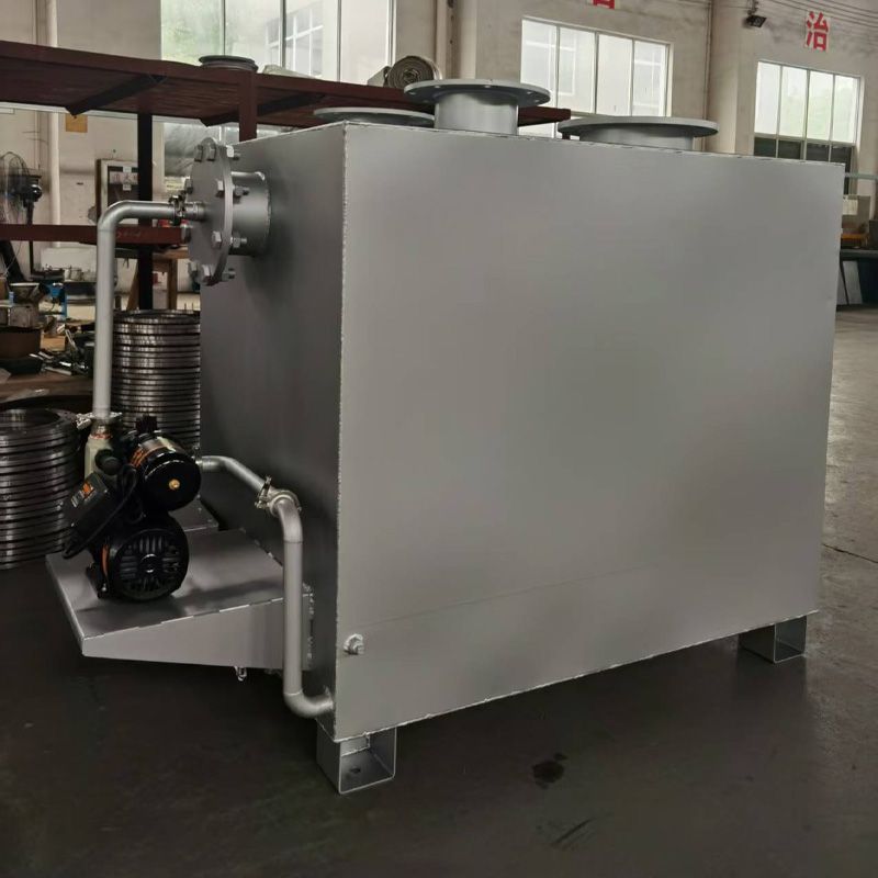 发电机黑烟水喷淋装置